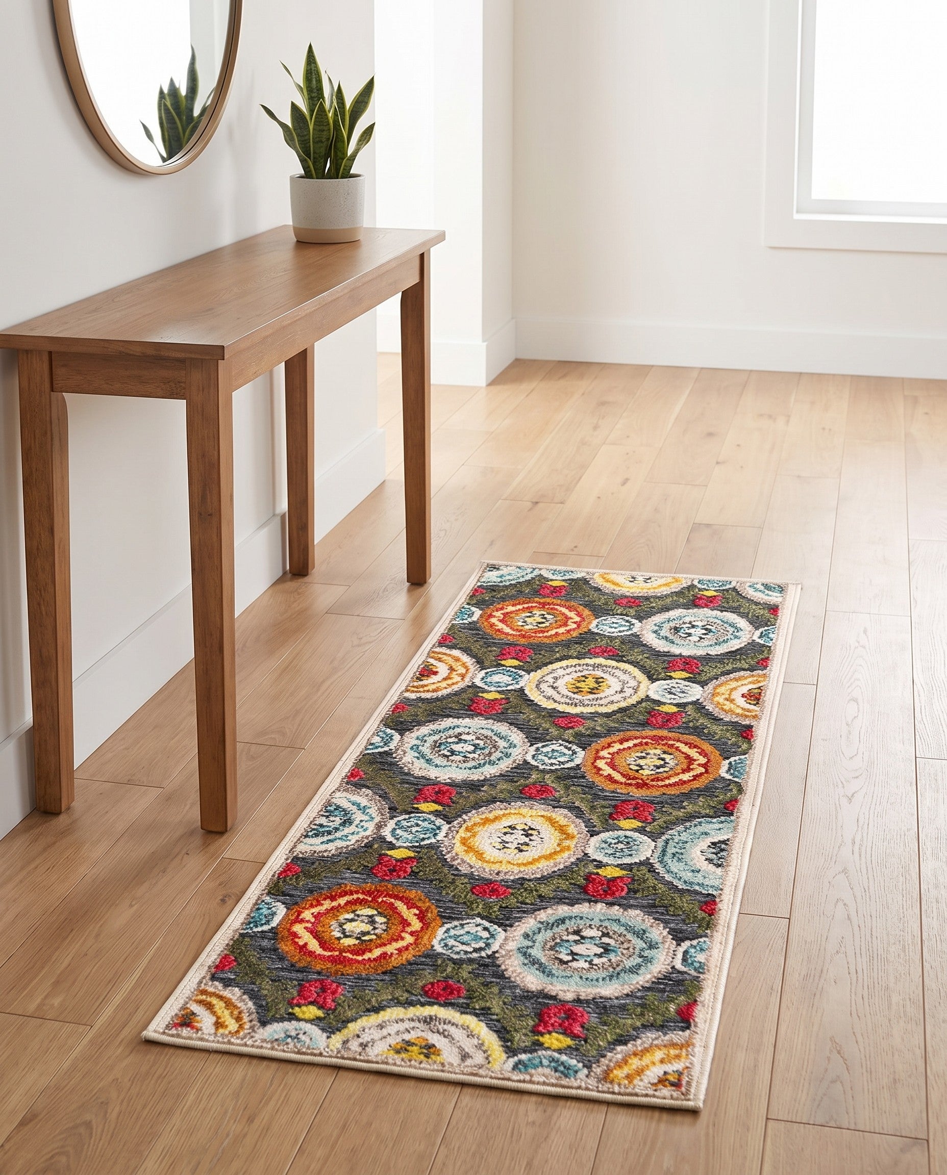 2' x 5' Easy-Clean Casablanca Indoor / Outdoor Runner Rug