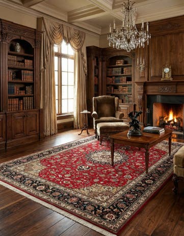 6' 7 x 10' Tabriz Rug