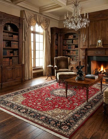 6' 7 x 10' Tabriz Rug
