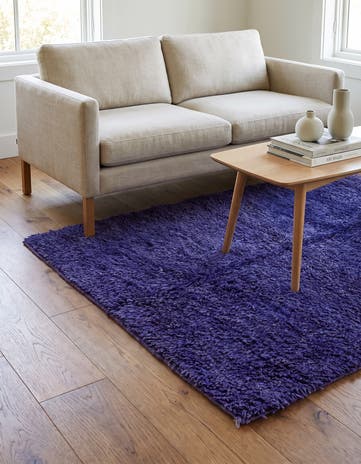 5' x 5' 10 Hand Knotted Moroccan Wool Rug