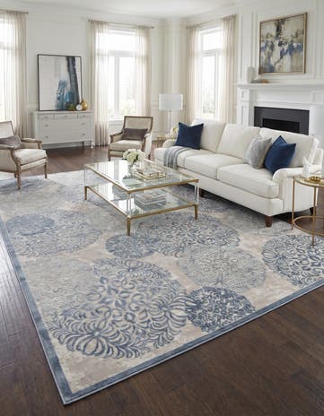 Blue Chesterfield Rug