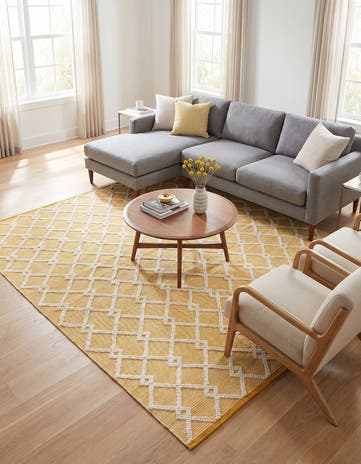 8' x 8' Hand Knotted Jill Zarin Dorset Square Rug
