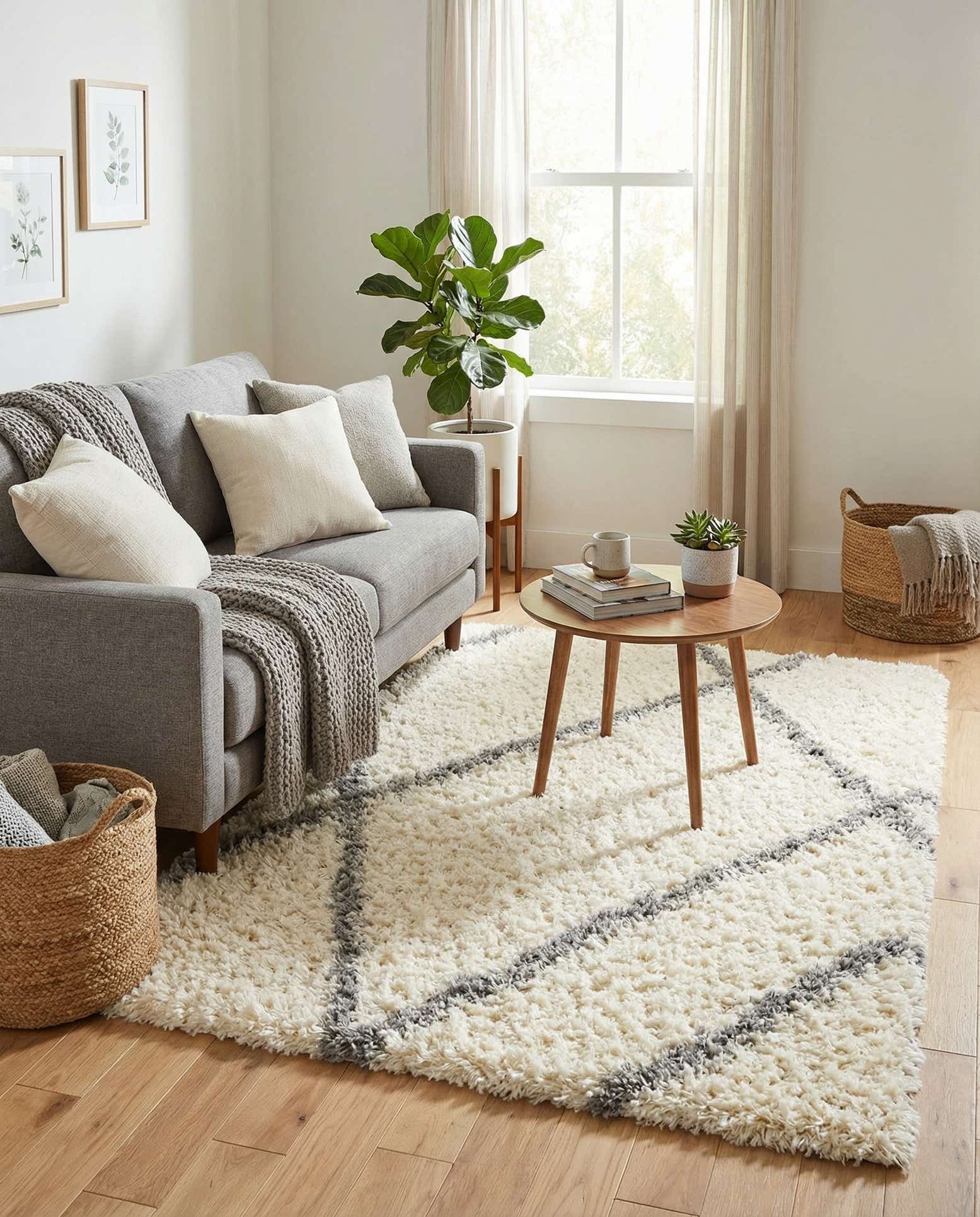 4' x 6' Infinity Shag Rug