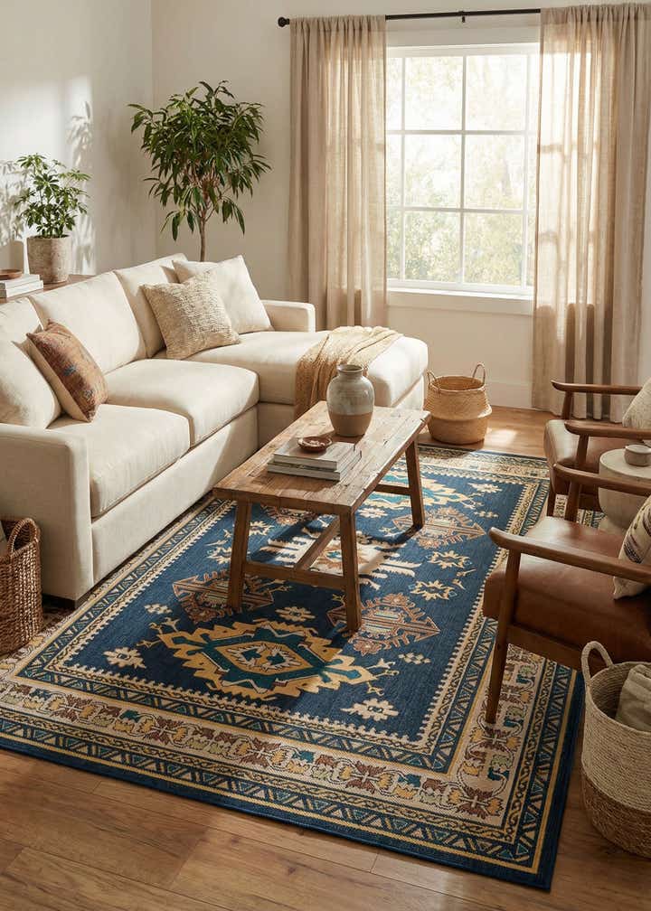 9' x 12' Easy-Clean Baja Indoor / Outdoor Rug
