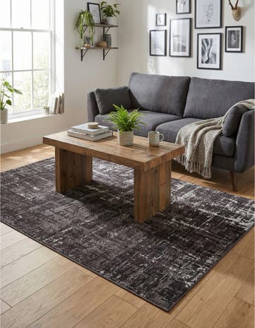 Charcoal Valencia Rug