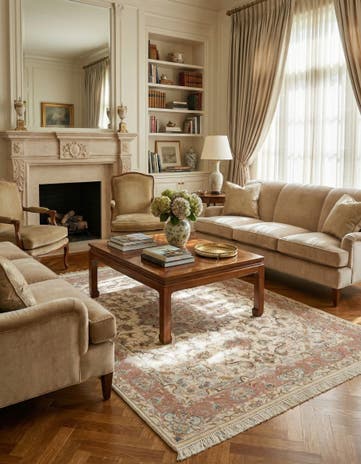 4' 10 x 6' 6 Tabriz Rug