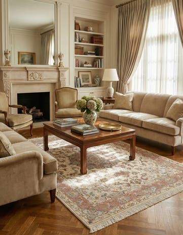 4' 10 x 6' 6 Tabriz Rug
