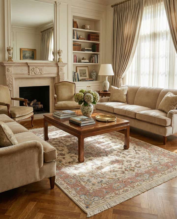 4' 10 x 6' 6 Tabriz Rug
