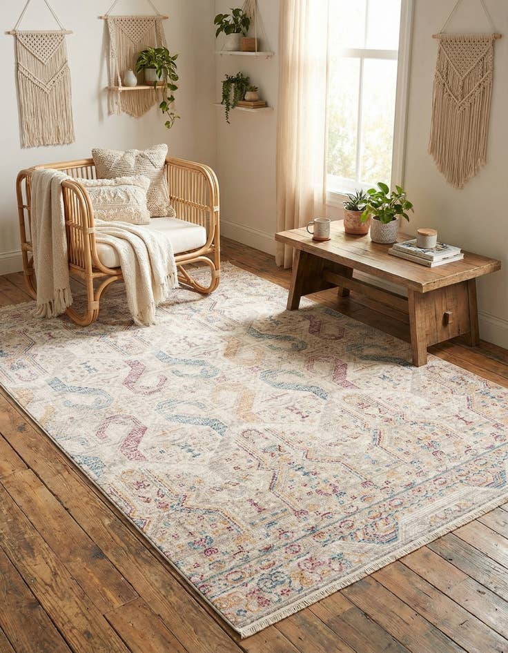 Detail image of 4' x 5' 10 Deepa Rug