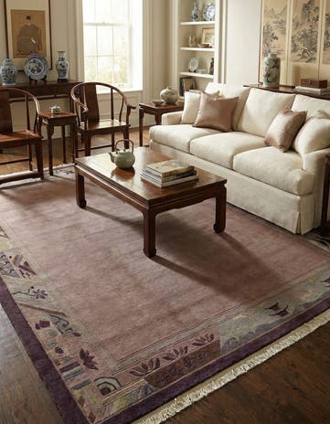 7' 8 x 10' 7 Hand Knotted Nepal Wool Rug