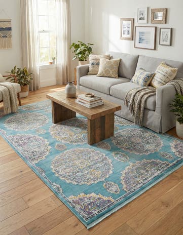 Blue Paragon Rug
