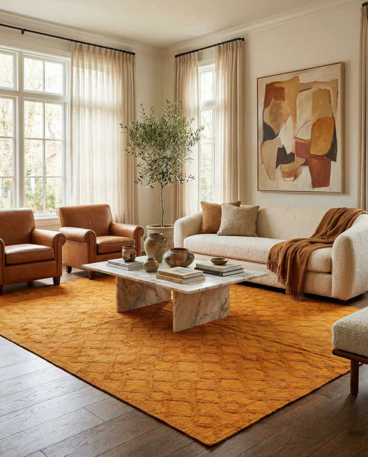 205cm x 290cm Handgewebt Kilim Modern Wolle Teppich