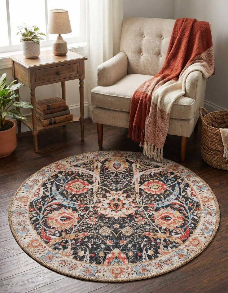 Detail image of 2' x 2' Timeless Round Rug