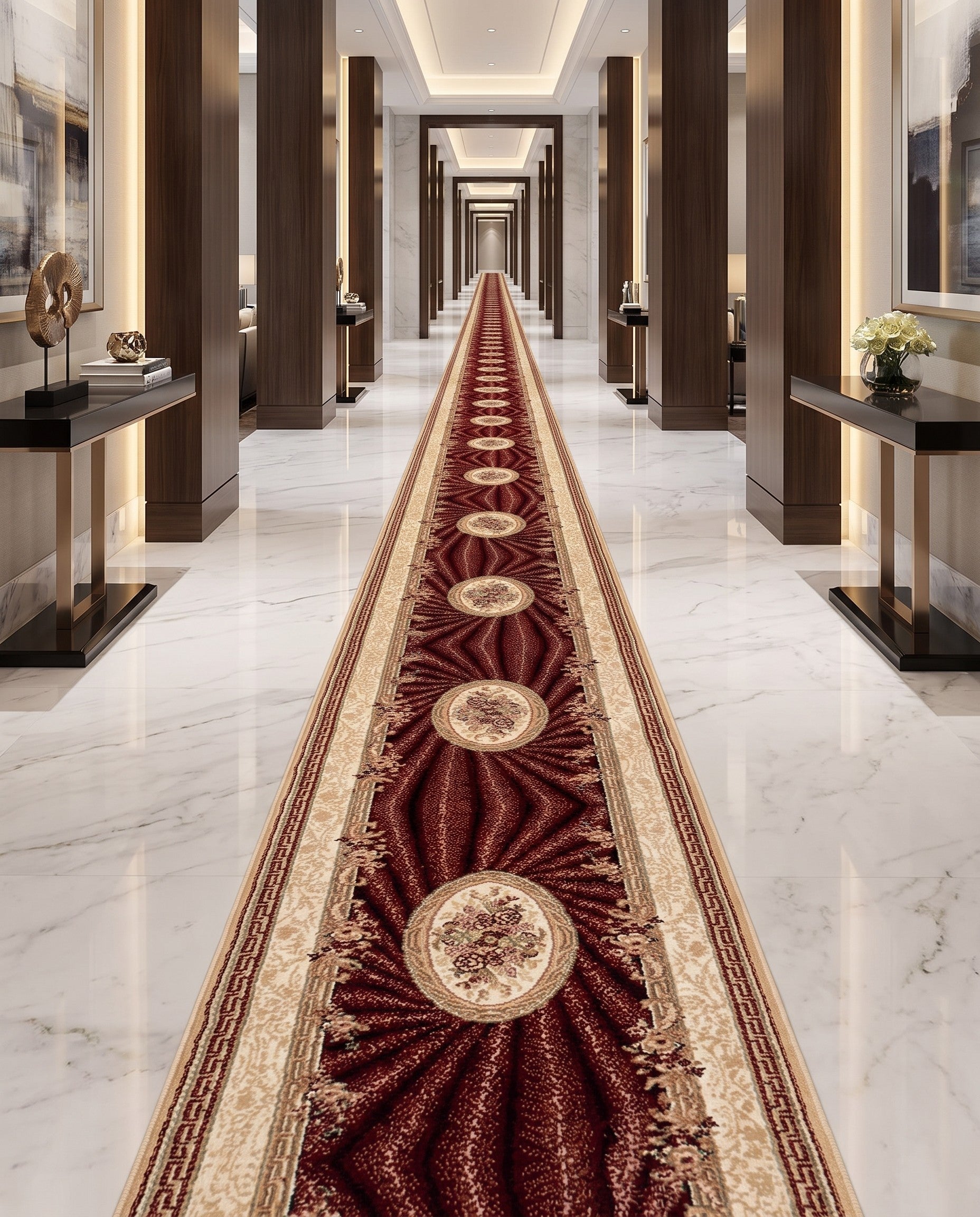 2' 8 x 103' 2 Chateau Rug
