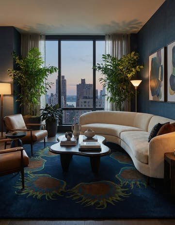 7' 7 x 7' 7 Luna Wool Square Rug