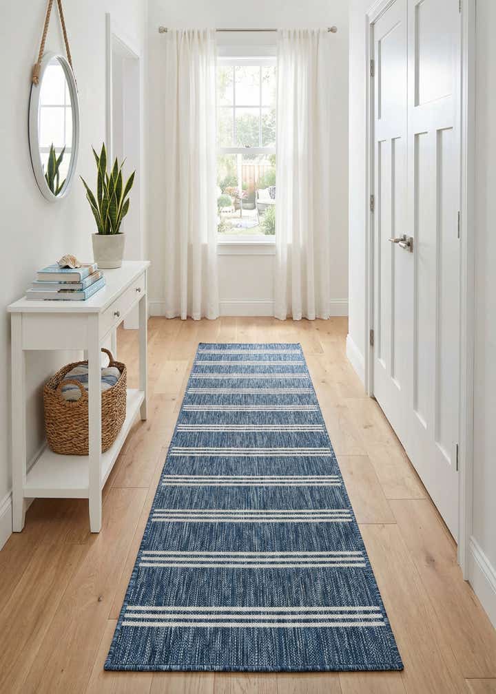 2' x 6' Easy-Clean Jill Zarin Anguilla Indoor / Outdoor Runner Rug