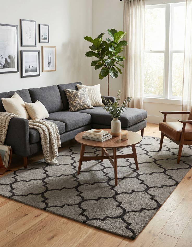 Detail image of 5' x 8' Luna Rug