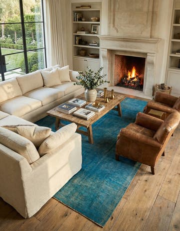 9' 1 x 12' 3 Hand Knotted Ultra Vintage Persian Wool Rug