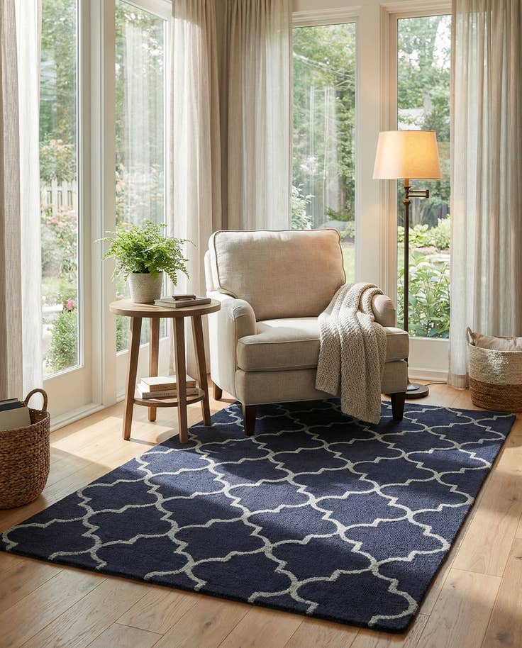 Detail image of 5' 1 x 8' Luna Rug