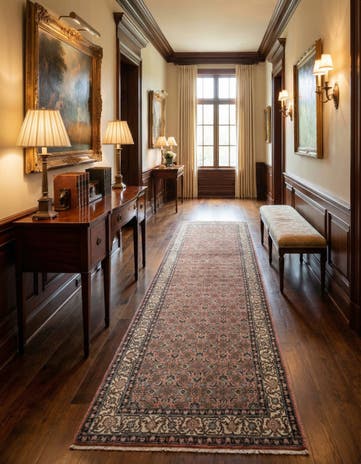 2' 8 x 9' 2 Bidjar Wool Runner Rug