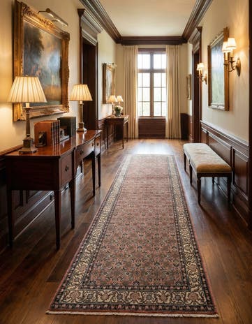 2' 8 x 9' 2 Bidjar Wool Runner Rug