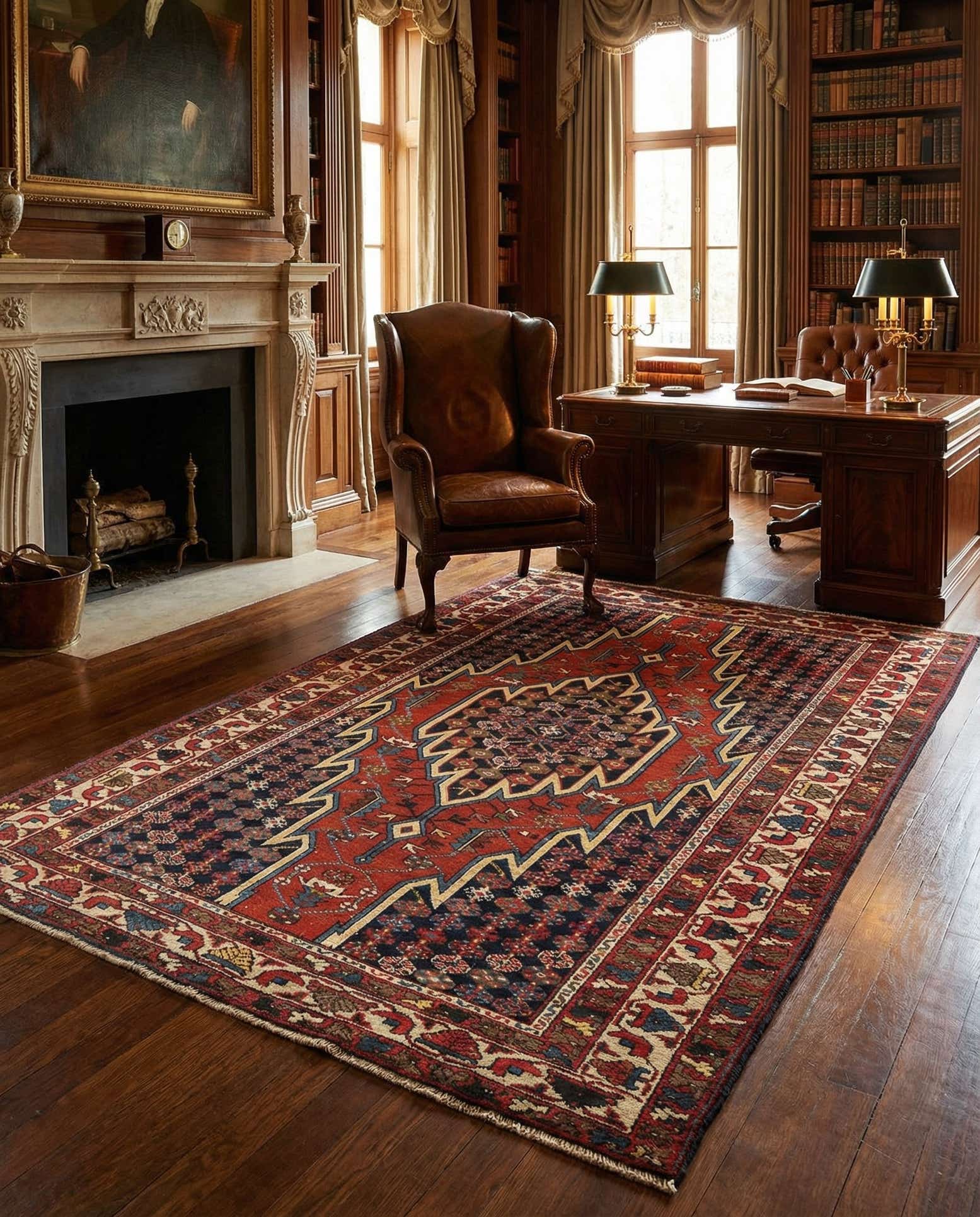 4' 5 x 6' 8 Djosan Rug