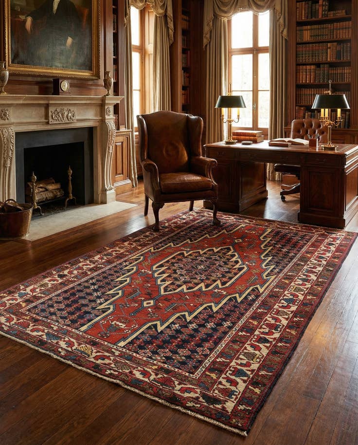 Detail image of 4' 5 x 6' 8 Djosan Rug