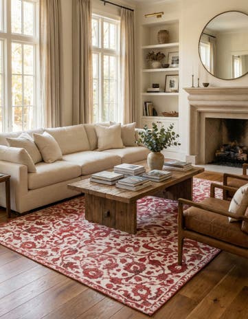 7' 7 x 11' Hand Knotted Ultra Vintage Persian Wool Rug