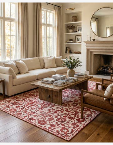 7' 7 x 11' Hand Knotted Ultra Vintage Persian Wool Rug