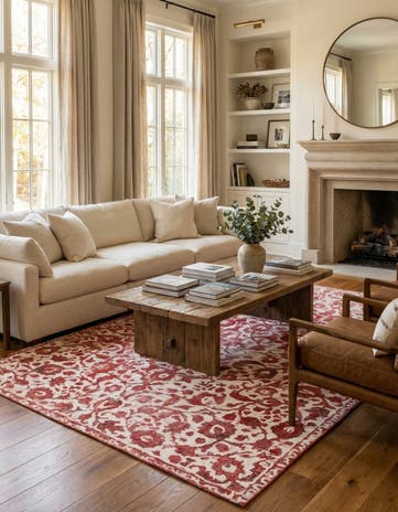7' 7 x 11' Hand Knotted Ultra Vintage Persian Wool Rug