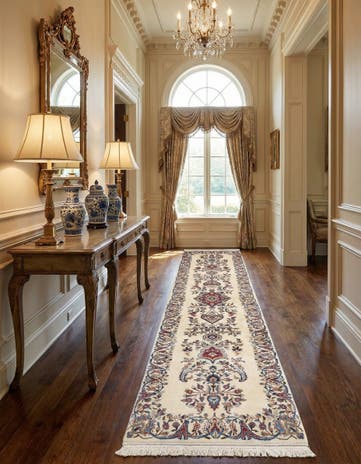 2' 5 x 10' 8 Tabriz Wool Runner Rug
