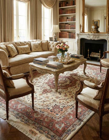 5' x 7' Tabriz Rug