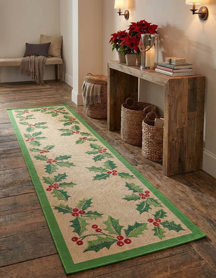 Detail image of 2' x 8'  Washable Jill Zarin Caribbean Indoor / Outdoor Runner Rug