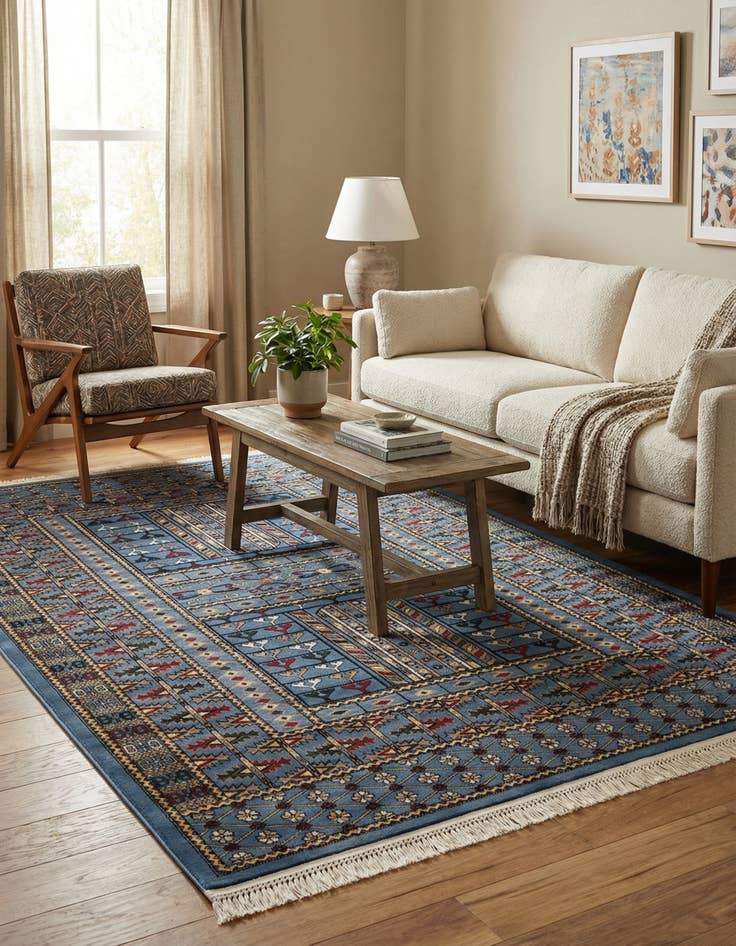 Detail image of 6' x 9' Bokhara Rug