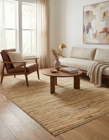 4' x 5' 10 Hand Knotted Modern Ziegler Rug