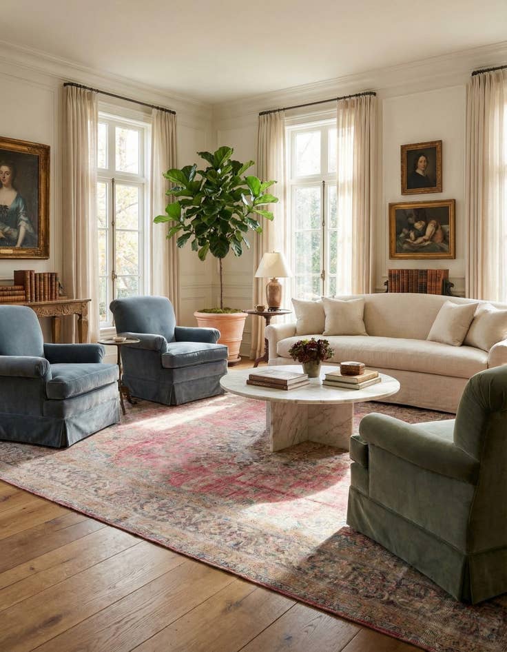 Detail image of  9' 9 x 12' 8  Hand Knotted Ultra Vintage Persian Wool Rug