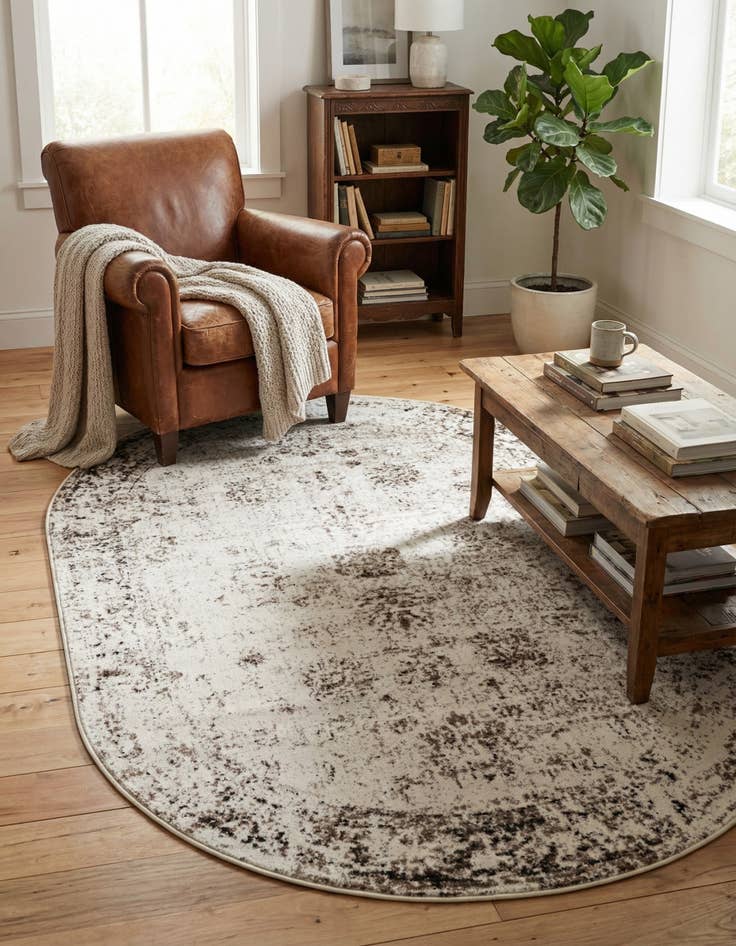 Detail image of 5' 3 x 8' Monaco Oval Rug