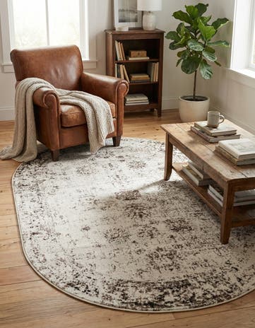 5' 3 x 8' Monte Carlo Oval Rug