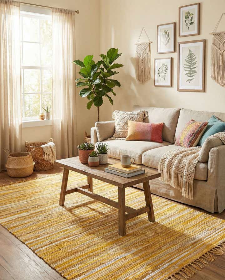 4' x 6' Chindi Cotton Rug