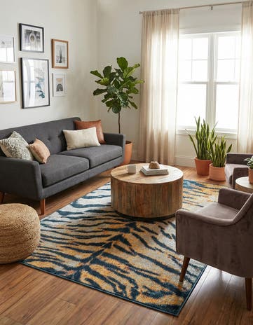 Light Brown Kamala Washable Rug