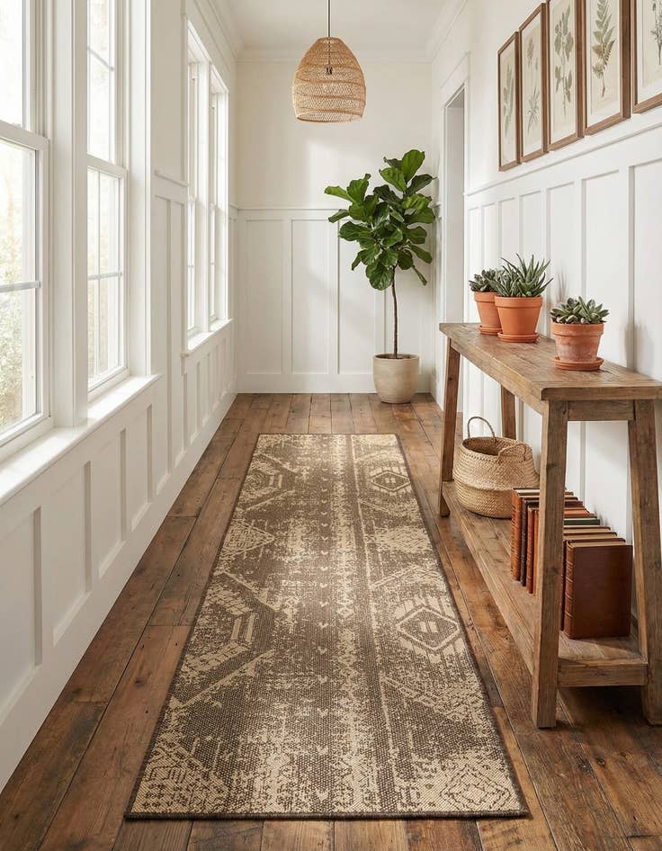 Detail image of 2' 9 x 12' Dunes Runner Rug