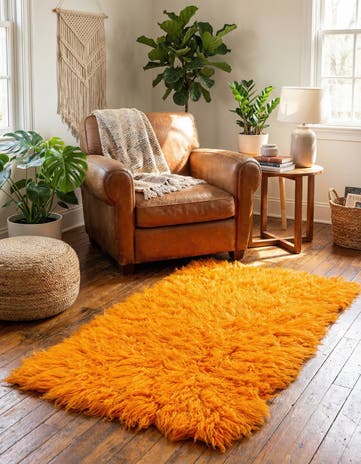 2' x 4' Hand Knotted Moroccan Wool Runner Rug