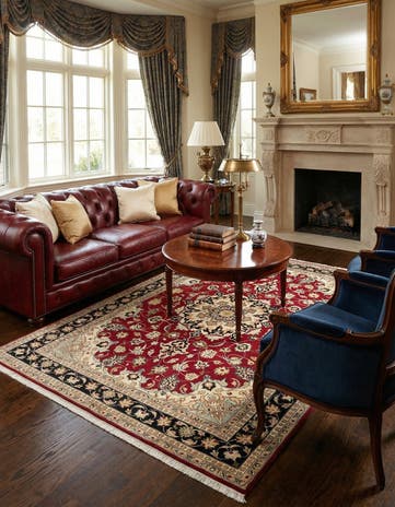 4' 11 x 6' 4 Tabriz Rug