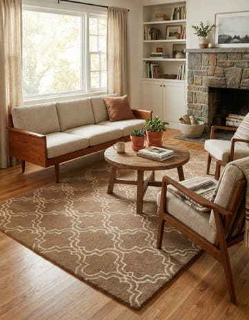 5' x 8' Luna Wool Rug