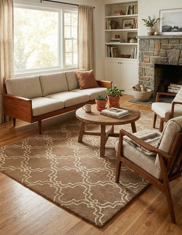 5' x 8' Luna Wool Rug