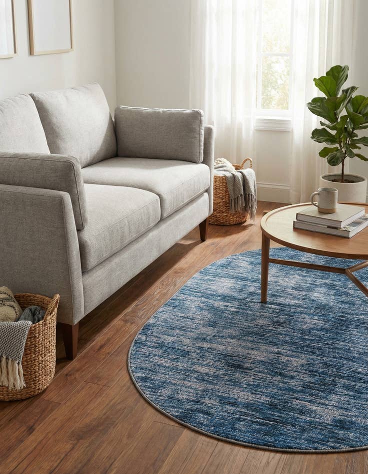 Detail image of 3' 6 x 5' 6 Asha Oval Rug