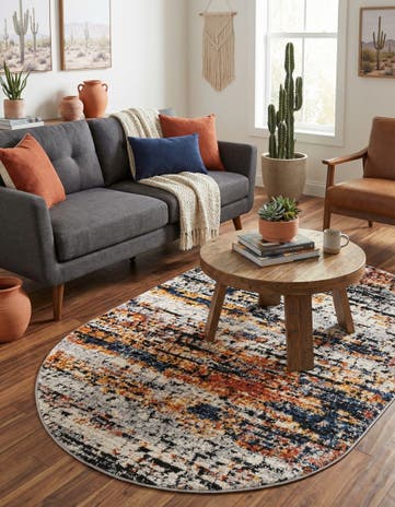 4' x 6' Tucson Oval Rug