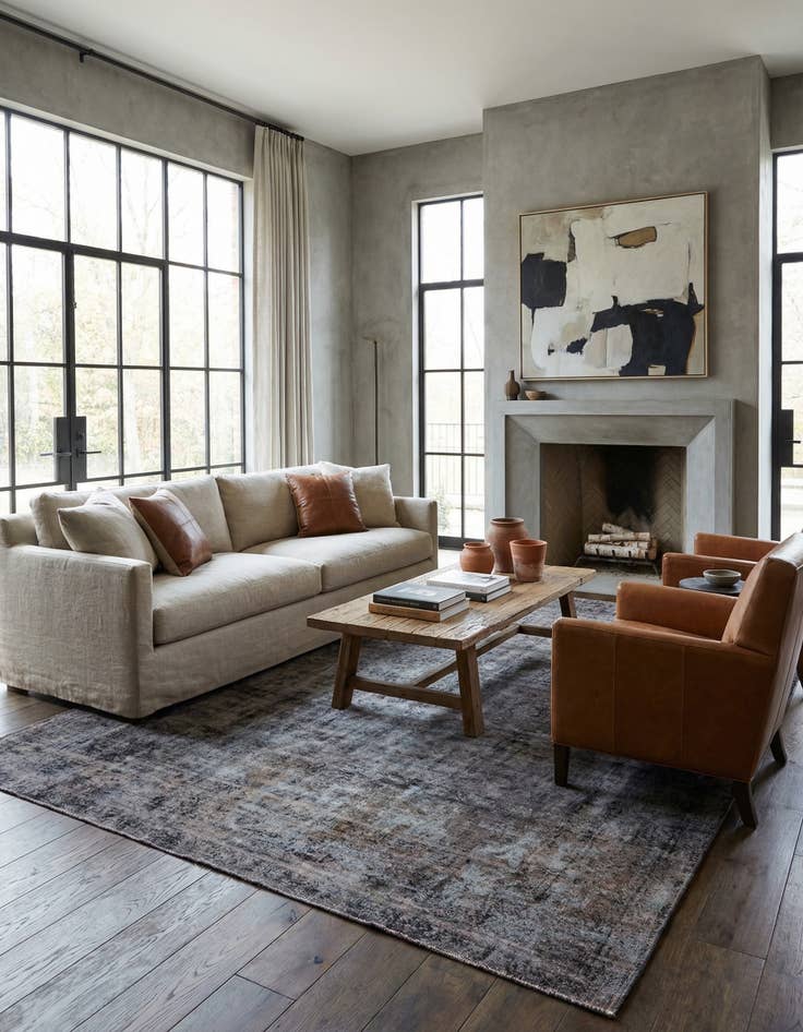 Detail image of 9' 4 x 12' 6  Hand Knotted Ultra Vintage Persian Wool Rug