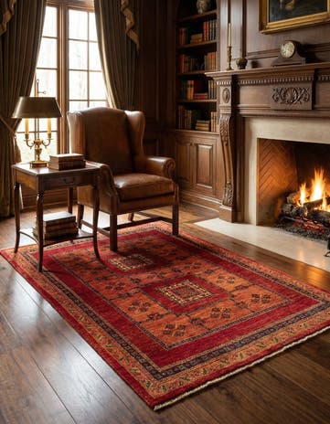 3' 8 x 5' 3 Kashkuli Rug