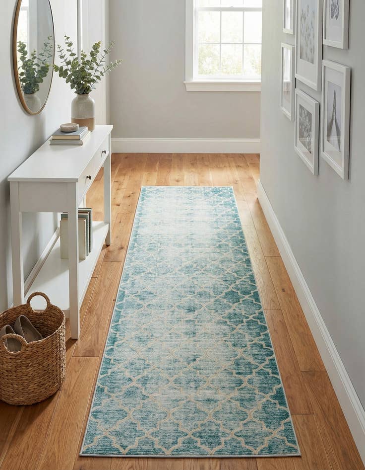 Detail image of 2' 7 x 8' Uptown Lincoln Center Runner Rug